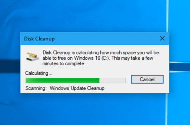 Windows Disk Cleanup is now replaced by Windows 10 Storage